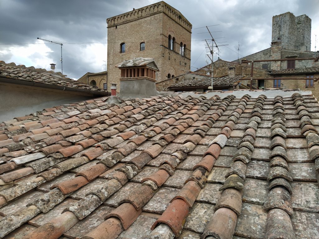 Copertura impermeabilizzazione a San Gimignano